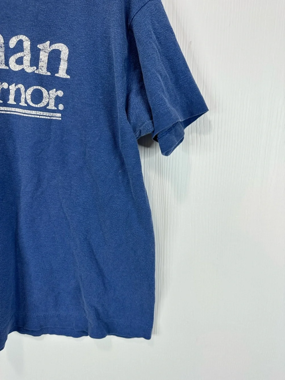Champion Cotton Blend Blue Crewneck Tee - Picture 3 of 6